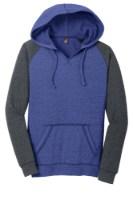 Picture of District Women's Lightweight Fleece Raglan Hoodie