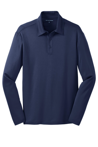 Picture of Port Authority Silk Performance Long Sleeve Polo