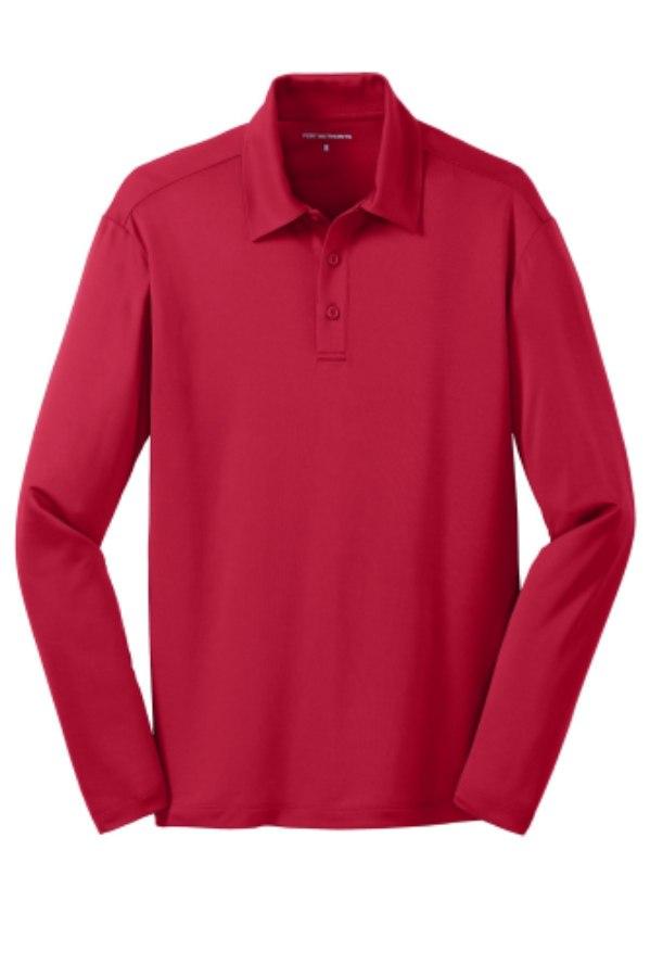 Picture of Port Authority Silk Performance Long Sleeve Polo