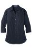 Picture of Port Authority Women's 3/4-Sleeve Carefree Poplin Shirt