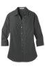 Picture of Port Authority Women's 3/4-Sleeve Carefree Poplin Shirt