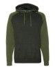 Picture of Independent Trading Co. Raglan Hooded Sweatshirt