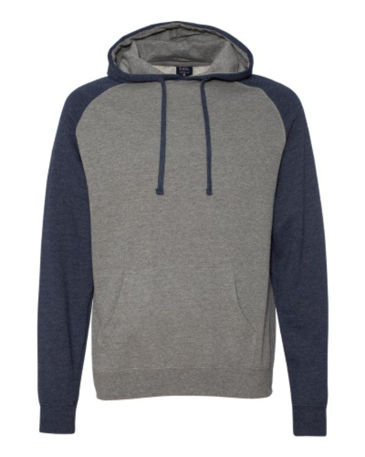 Picture of Independent Trading Co. Raglan Hooded Sweatshirt
