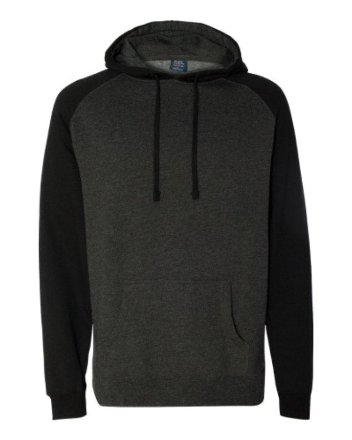 Picture of Independent Trading Co. Raglan Hooded Sweatshirt