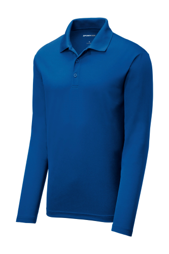 Picture of Sport-Tek PosiCharge RacerMesh Long Sleeve Polo