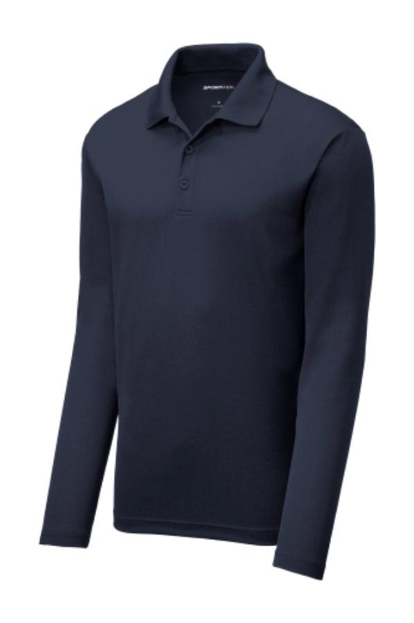 Picture of Sport-Tek PosiCharge RacerMesh Long Sleeve Polo