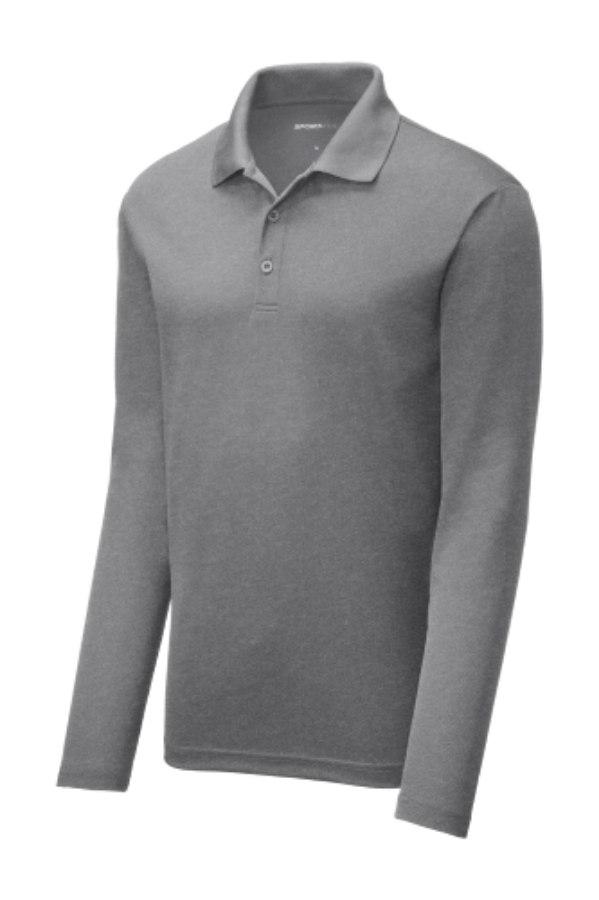 Picture of Sport-Tek PosiCharge RacerMesh Long Sleeve Polo