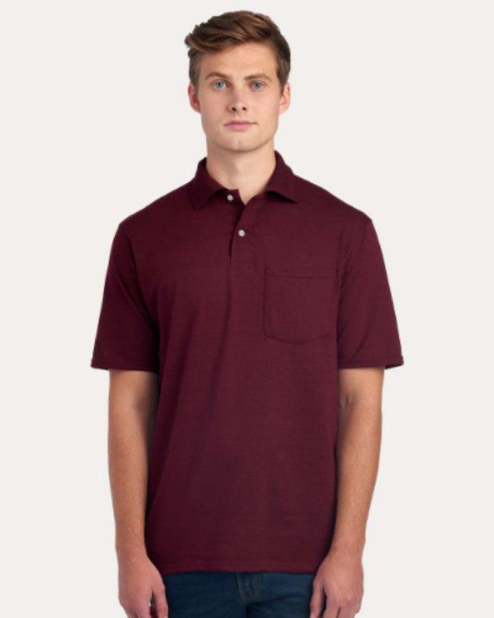 Picture of JERZEES Dri-Power Polo with Pocket