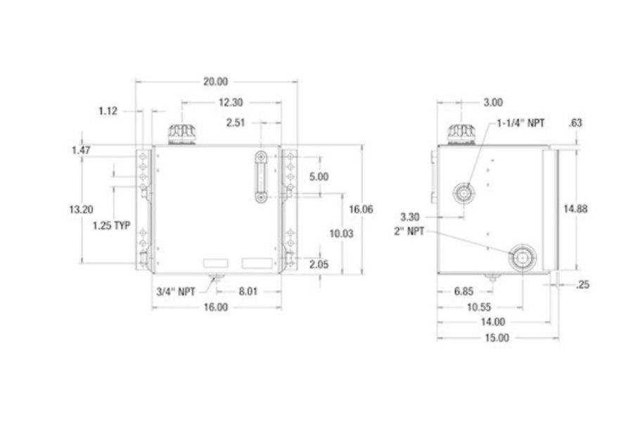 Picture of Buyers 15 Gallon Hydraulic Reservoir