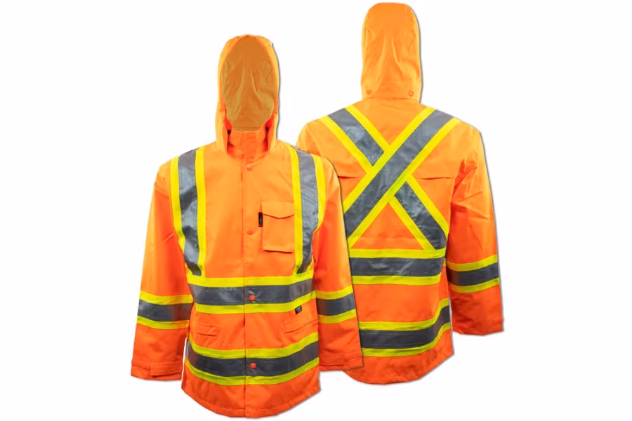 Picture of Tough Duck Safety Rain Jacket