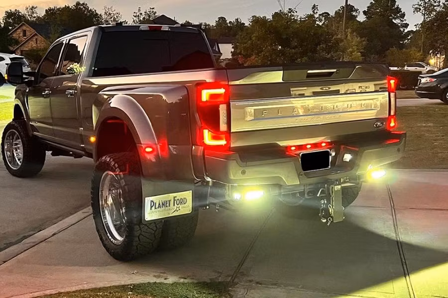 Picture of Race Sport Ford F250-F450 Super Duty Reverse LED Hitch Bar