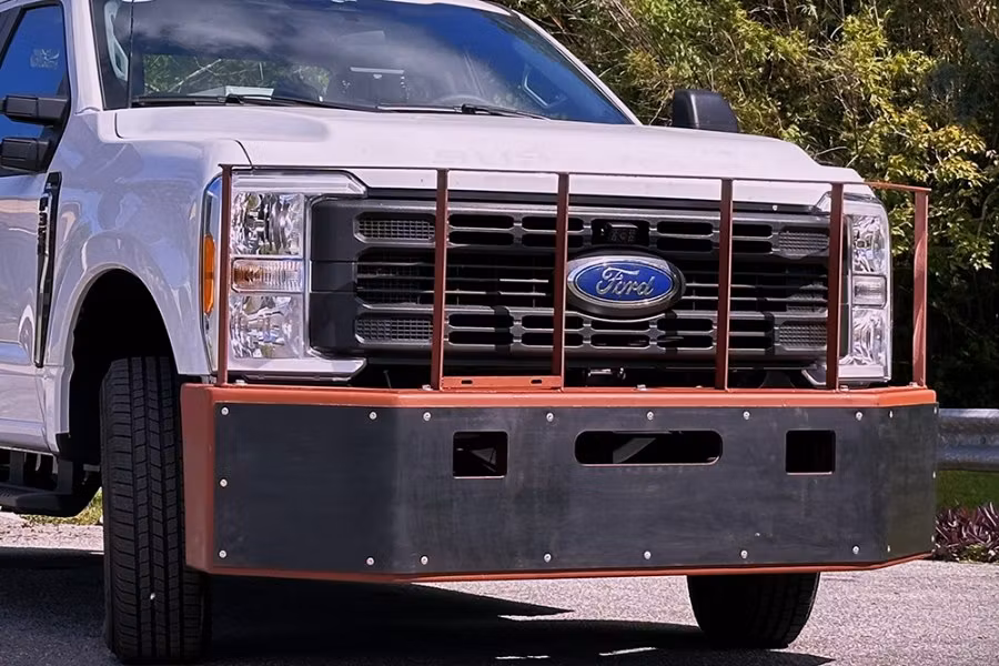 Picture of Diversified PushBumper For 2023 Ford F450/F550/F600 Superduty Trucks