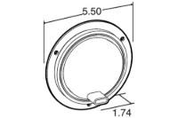 Picture of Truck-Lite Round Super 44 Stop/Tail/Turn 42 Diode Light w/ Mounting Option