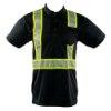 Picture of Portwest Iona Plus Black Polo Shirt