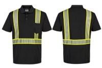 Picture of Portwest Iona Plus Black Polo Shirt