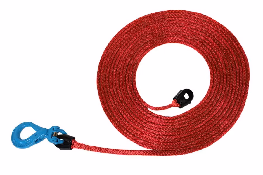 Picture of AmSteel-Blue Heavy Duty Synthetic Rope Extensions w/ Self Locking Hook andThimble