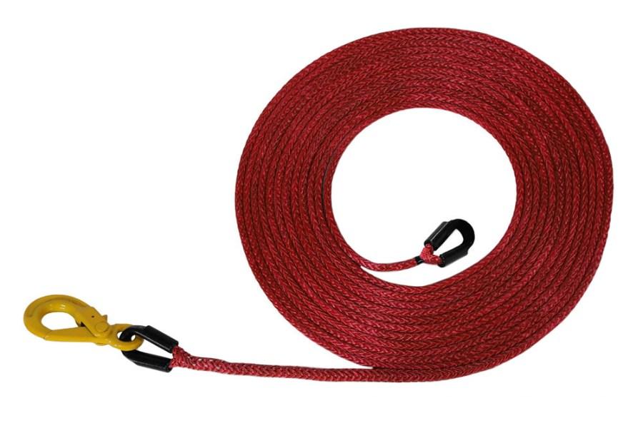Picture of Amsteel-Blue Light Duty Synthetic Rope Extensions with Self-Locking Hook and
Thimble | 5/16"-1/2"