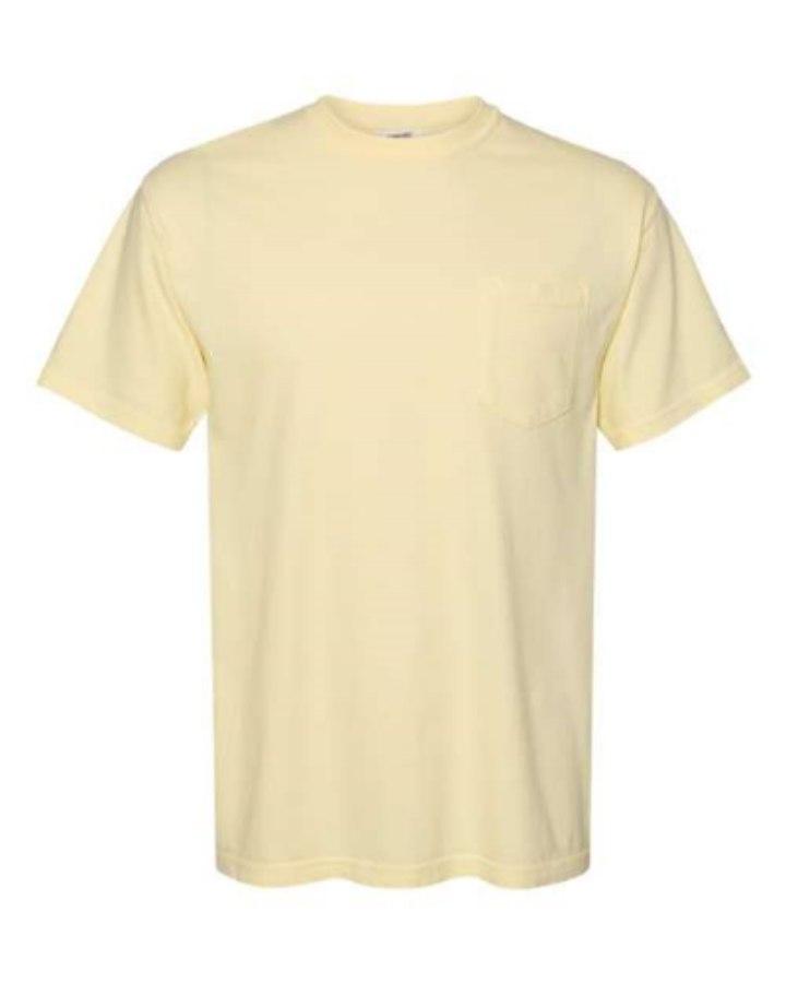 Picture of Comfort Colors Garment-Dyed Heavyweight Pocket T-Shirt