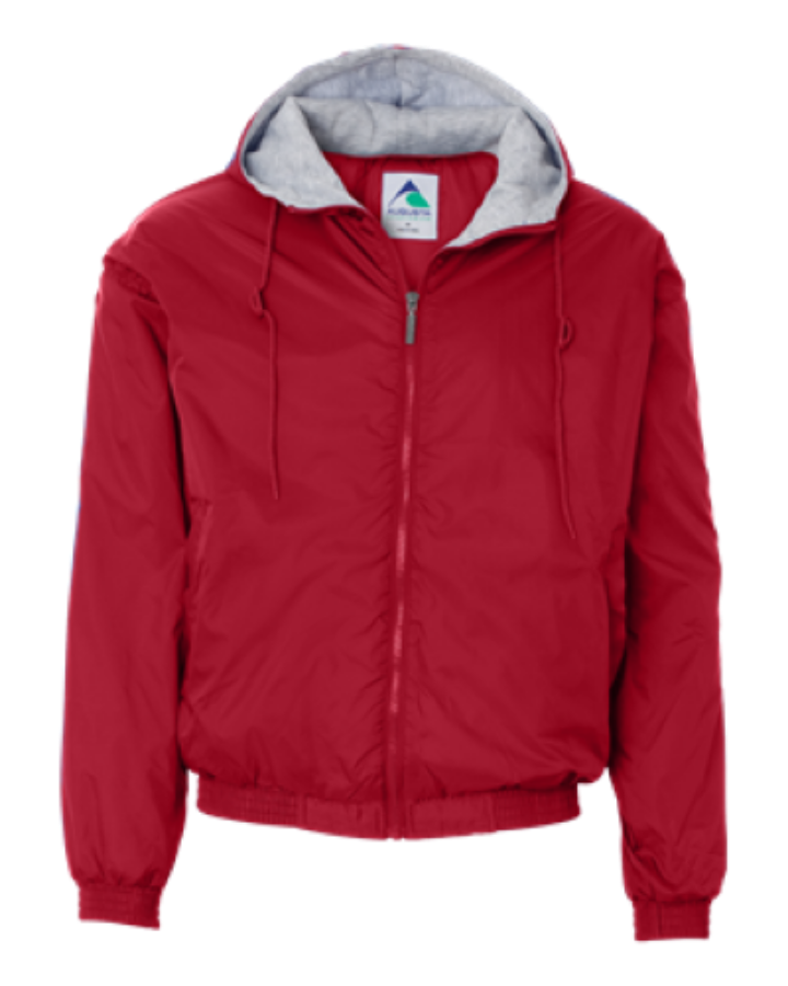 Picture of Augusta Sportswear Hooded Taffeta Fleece Lined Jacket