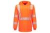 Picture of Portwest Hi-Vis Lightweight Long Sleeve Hooded T-Shirt