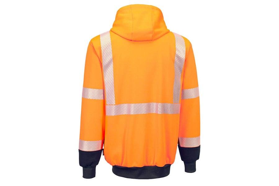 Picture of Portwest Segmented Tape Zip-Up Hoodie