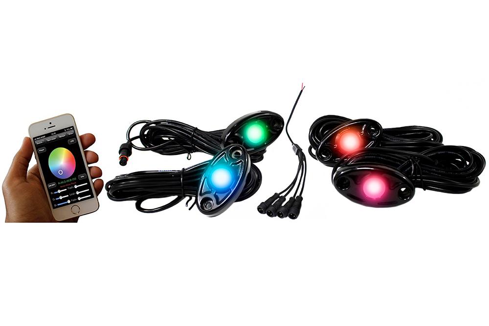 4 LED's