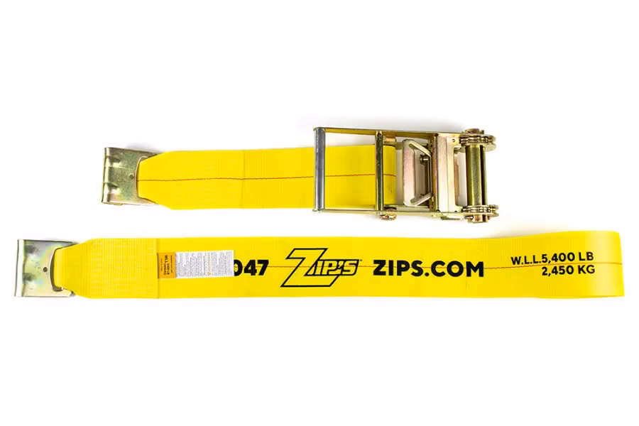 Picture of Zip's 4" Ratchet Tie-Down Assembly w/ Flat Hooks