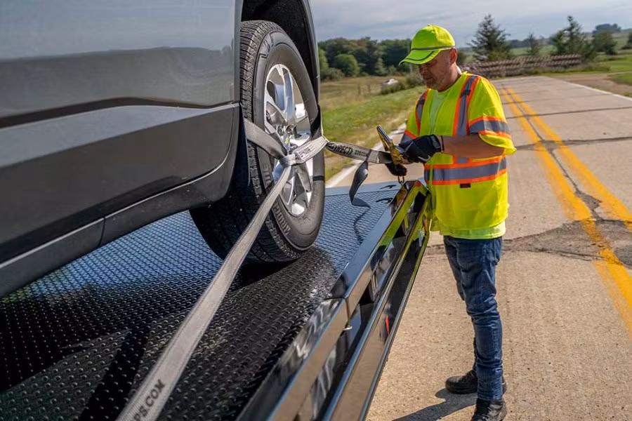 Picture of AW Direct 8-Point Tie-Down Assembly w/ Chains