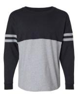 Boxercraft Women's Pom Pom Long Sleeve Jersey T-Shirt Alternate View