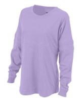 Boxercraft Women's Pom Pom Long Sleeve Jersey T-Shirt Feature Close-up