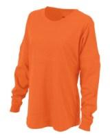 Boxercraft Women's Pom Pom Long Sleeve Jersey T-Shirt Close Up Detail