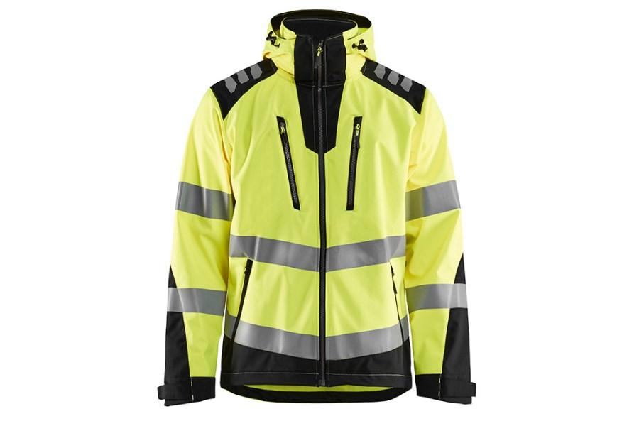 Picture of Blaklader Hi-Vis Softshell Jacket
