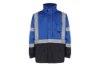 Picture of GSS Safety Premium Hooded Rain Jacket with Black Bottom