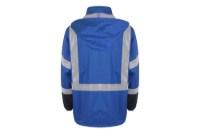 Picture of GSS Safety Premium Hooded Rain Jacket with Black Bottom
