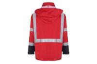 Picture of GSS Safety Premium Hooded Rain Jacket with Black Bottom