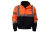 Picture of GSS Safety 3-in-1 Waterproof Class 3 Bomber with Black Bottom and Removable Fleece