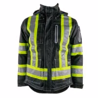 Tough Duck Safety Waterproof/Breathable 4-In-1 Ripstop Jacket