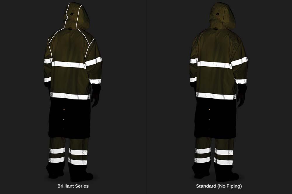 Picture of Kishigo Brilliant Series Class 3 Long Rain Coat