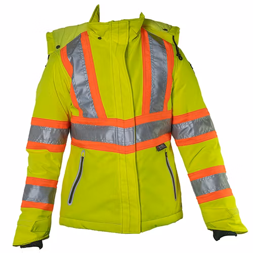 Picture of Tough Duck Safety Women's Insulated Flex Safety Jacket