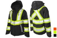 Picture of Tough Duck Safety Women's Insulated Flex Safety Jacket