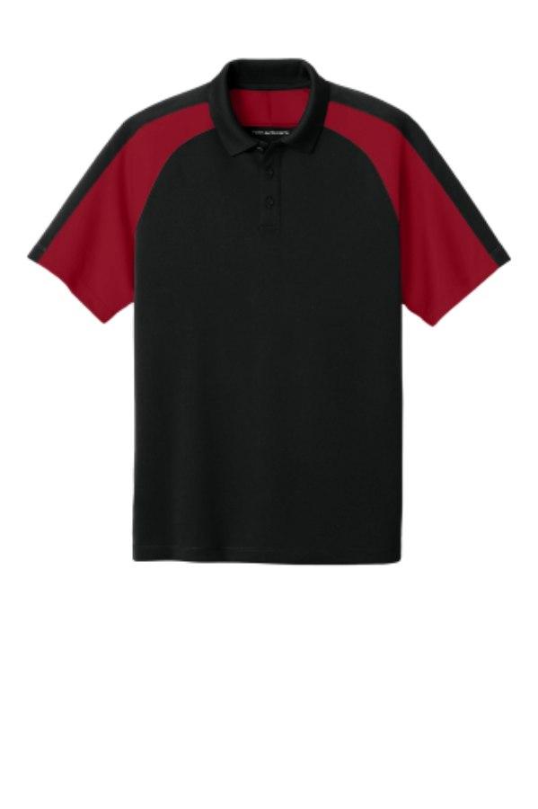 Picture of Port Authority Wearever Performance Pique Colorblock Polo