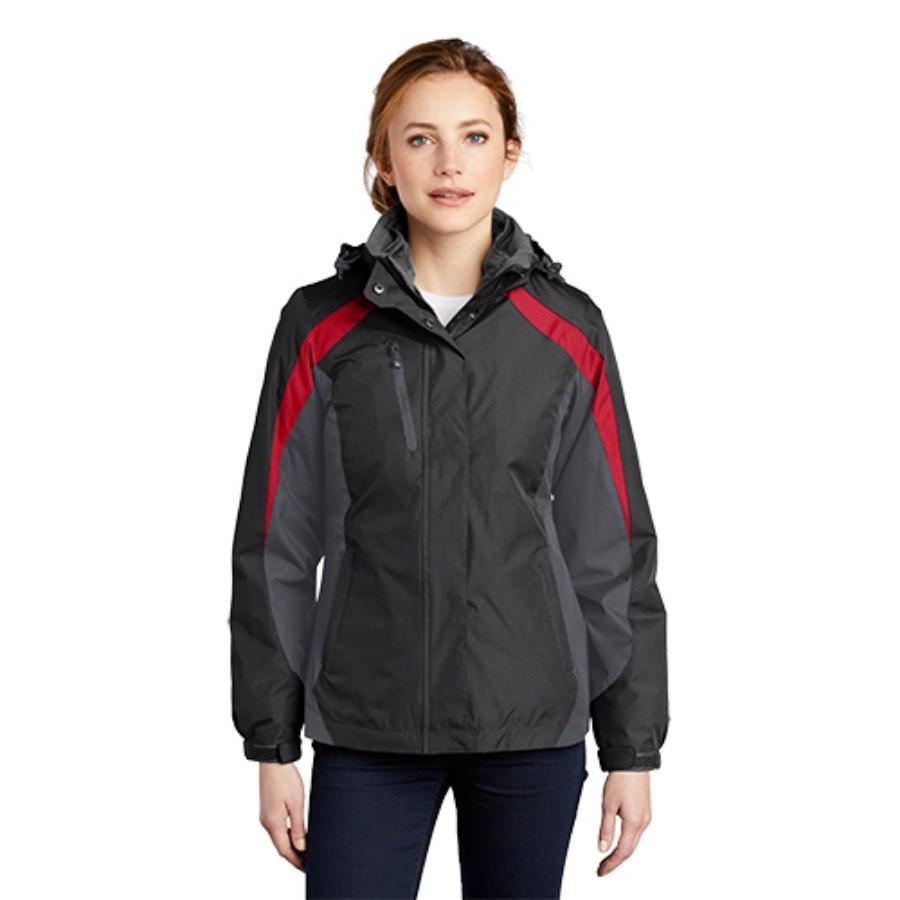 Picture of Port Authority Women's Colorblock 3-in-1 Jacket