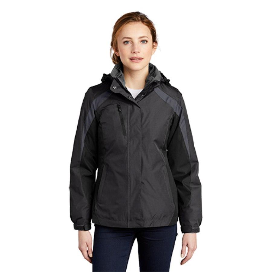 Picture of Port Authority Women's Colorblock 3-in-1 Jacket