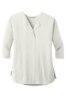 Picture of Port Authority Ladies Concept 3/4-Sleeve Soft Split Neck Top