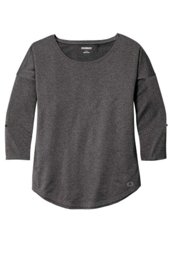 Picture of OGIO Ladies Gravitate Scoop 3/4-Sleeve