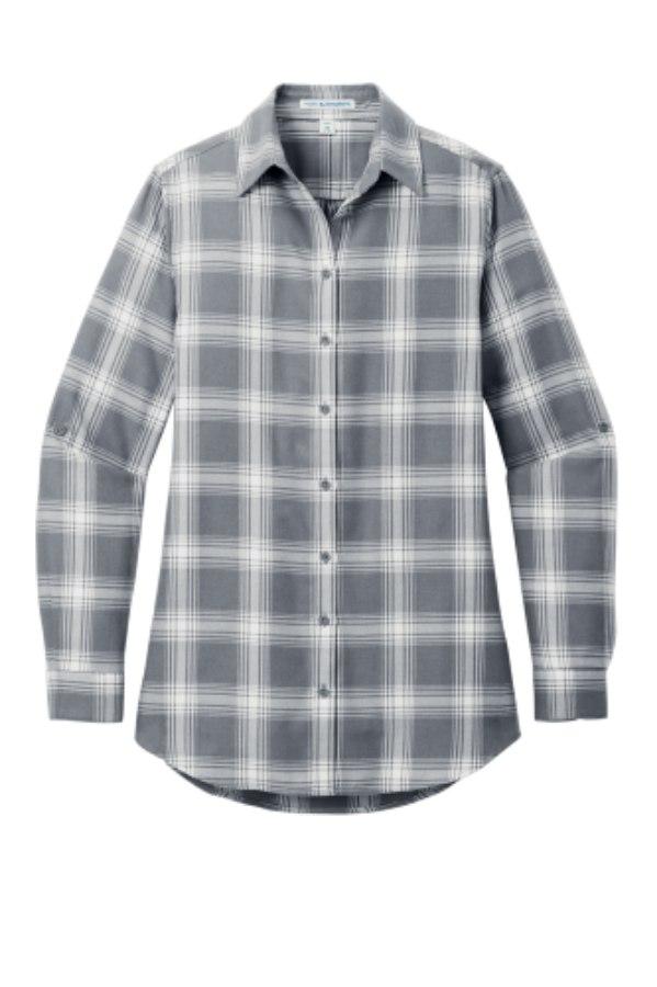 Picture of Port Authority Women's Plaid Flannel Tunic