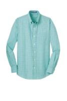 Port Authority Long Sleeve Gingham Easy Care Shirt