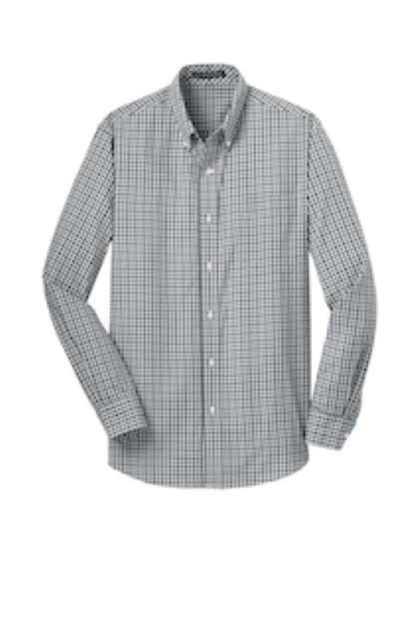 Picture of Port Authority Long Sleeve Gingham Easy Care Shirt