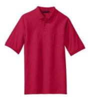 Port Authority Tall Silk Touch Polo with Pocket