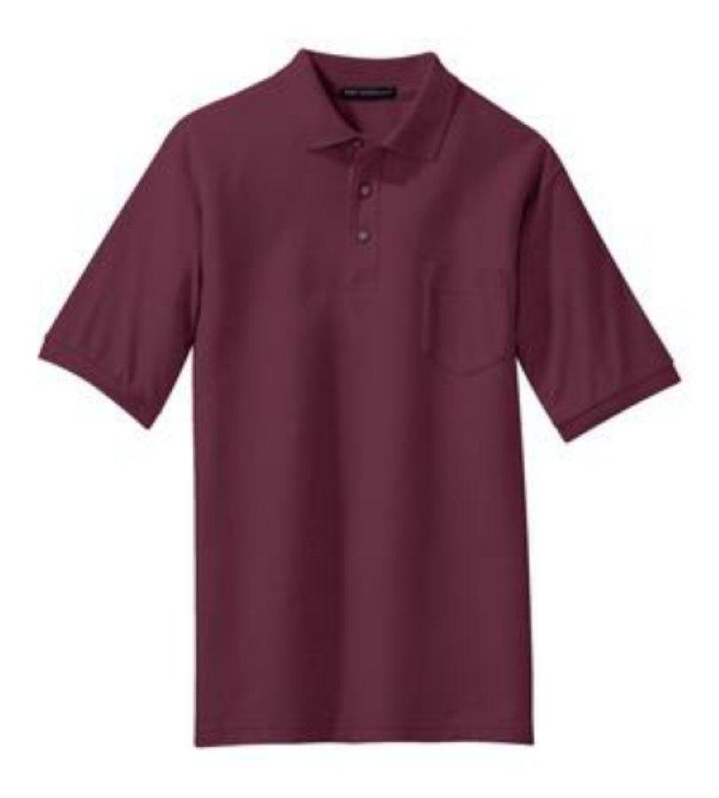 Picture of Port Authority Tall Silk Touch Polo with Pocket